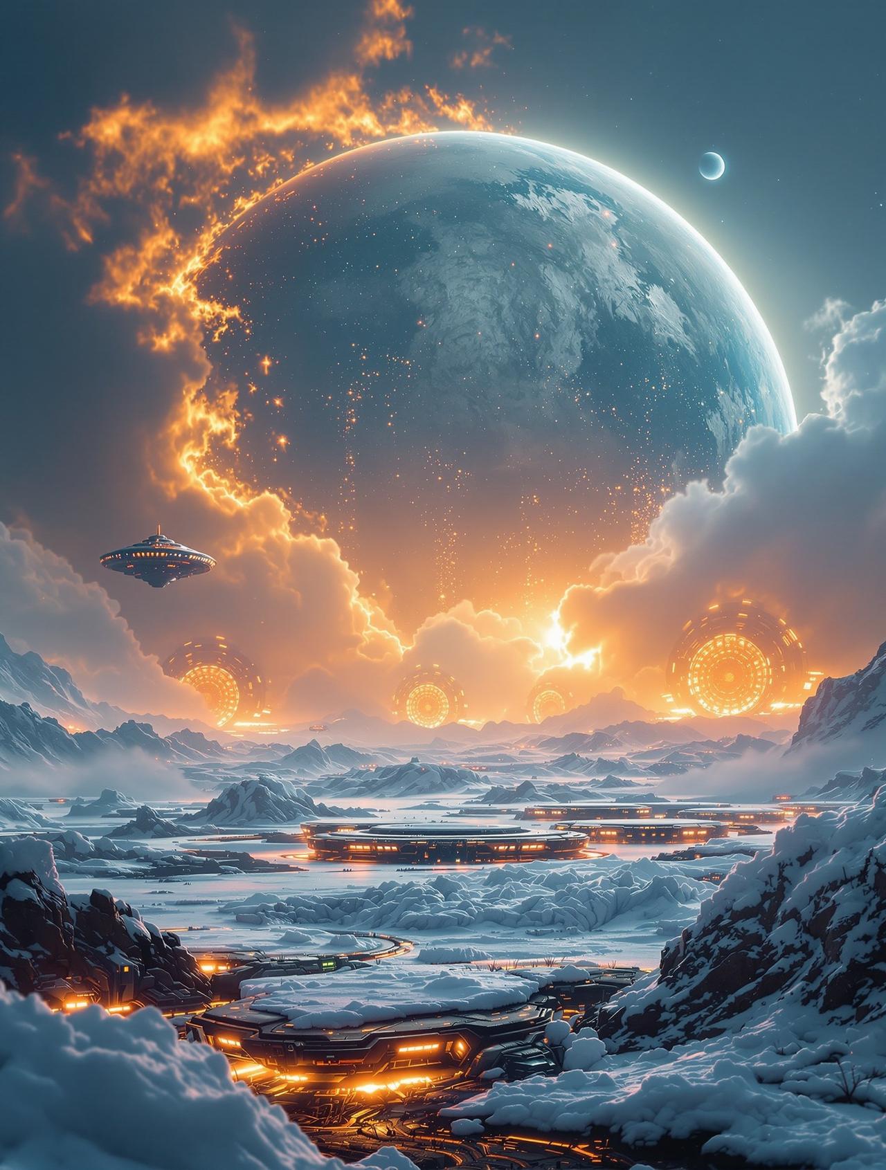 蓝莓影院作品《流浪地球》海报